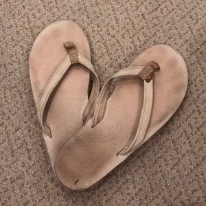 Rainbow Single Layer Premium Leather sandals